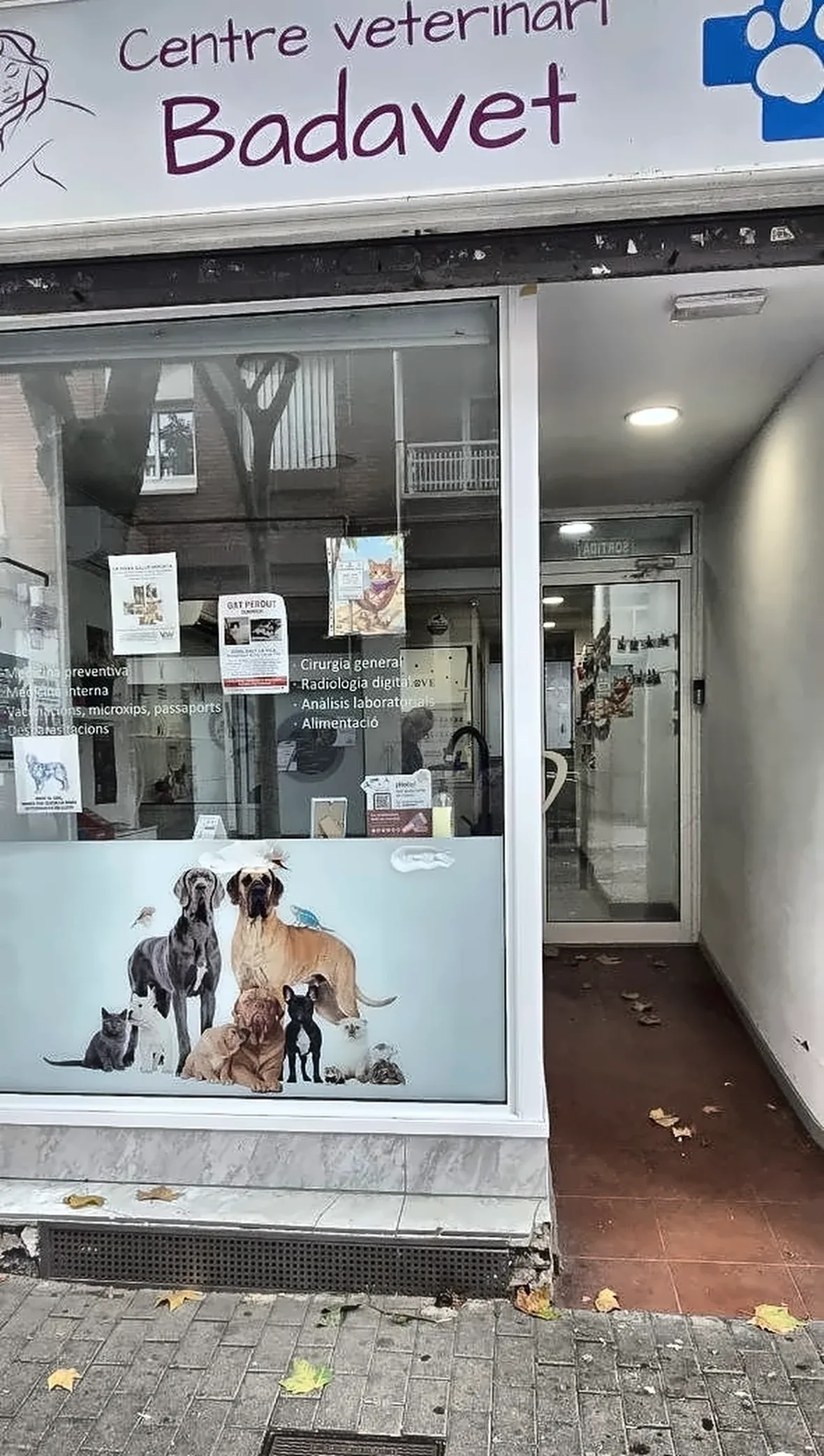 Entrance to Centre Veterinari Badavet