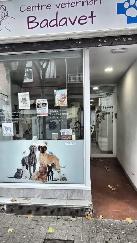 Entrance to Centre Veterinari Badavet