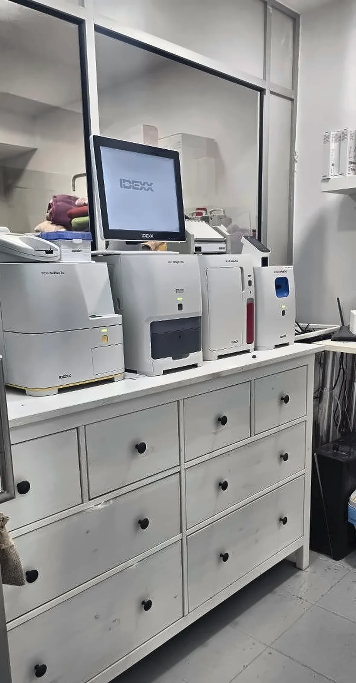Laboratory and testing equipment at Badavet