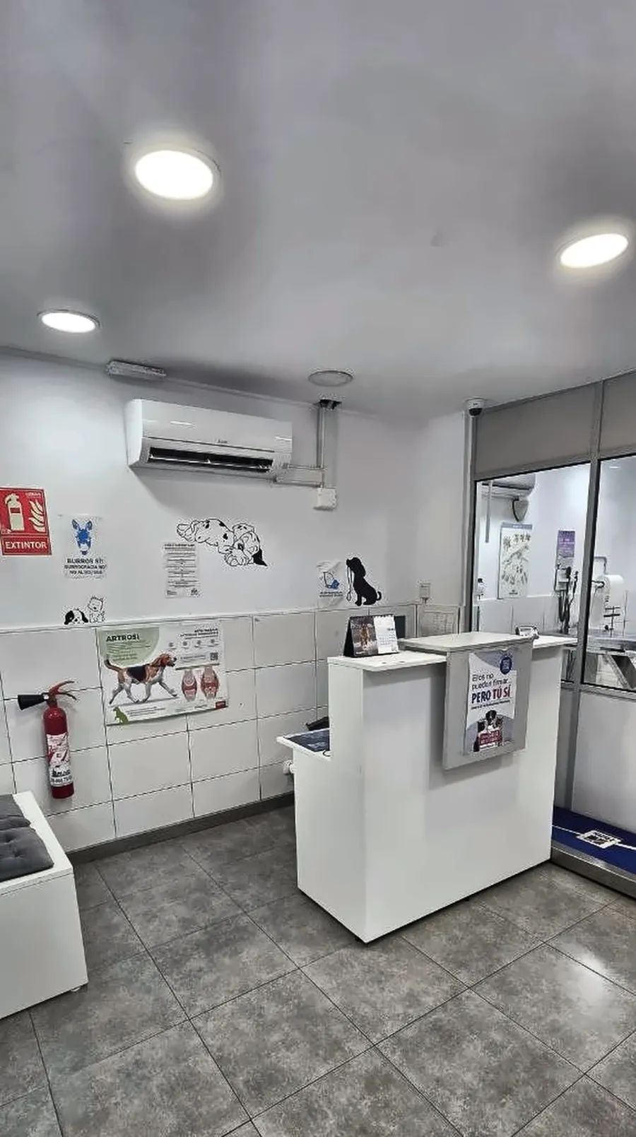 Reception at Centre Veterinari Badavet